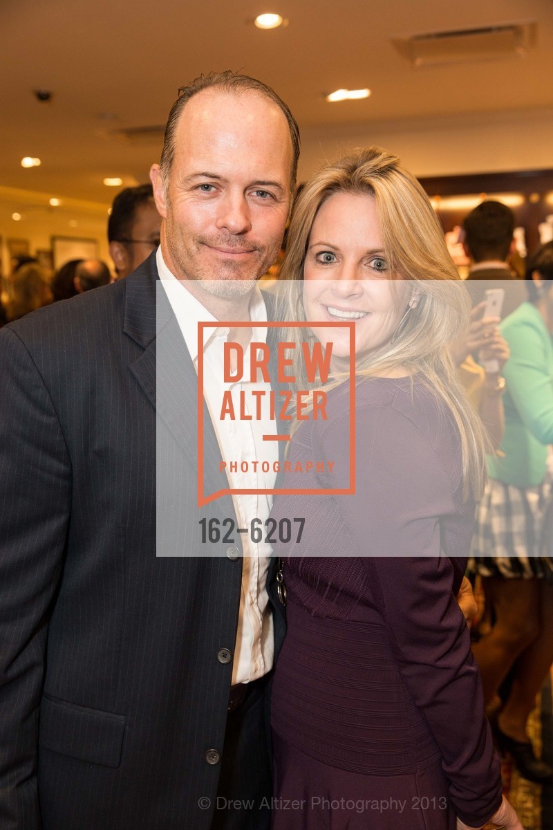 Geoff Callan, Hilary Newsom Callan, SAN FRANCISCO FALL ANTIQUE SHOW at Brooks Brothers Benefiting Enterprise for High School Students, US, September 24th, 2013, Photo #162-6207 Geoff Callan, Hilary Newsom Callan, Photo #162-6207