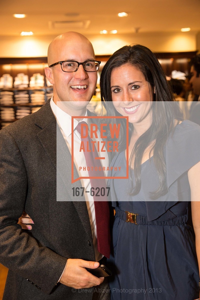 Corbin Graham, Brittany Welby, SAN FRANCISCO FALL ANTIQUE SHOW at Brooks Brothers Benefiting Enterprise for High School Students, US, September 24th, 2013, Photo #167-6207 Corbin Graham, Brittany Welby, Photo #167-6207