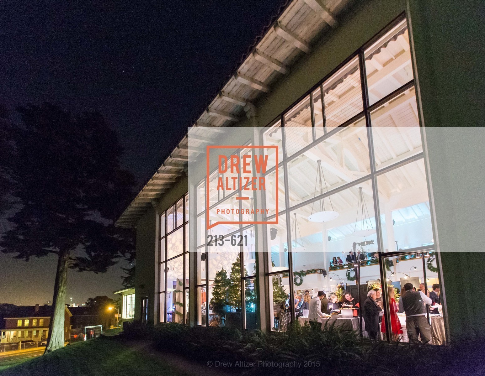 Atmosphere, Children of Shelters' Jingle and Mingle, Golden Gate Club. 135 Fisher Loop, December 3rd, 2015,Drew Altizer, Drew Altizer Photography, full-service agency, private events, San Francisco photographer, photographer california