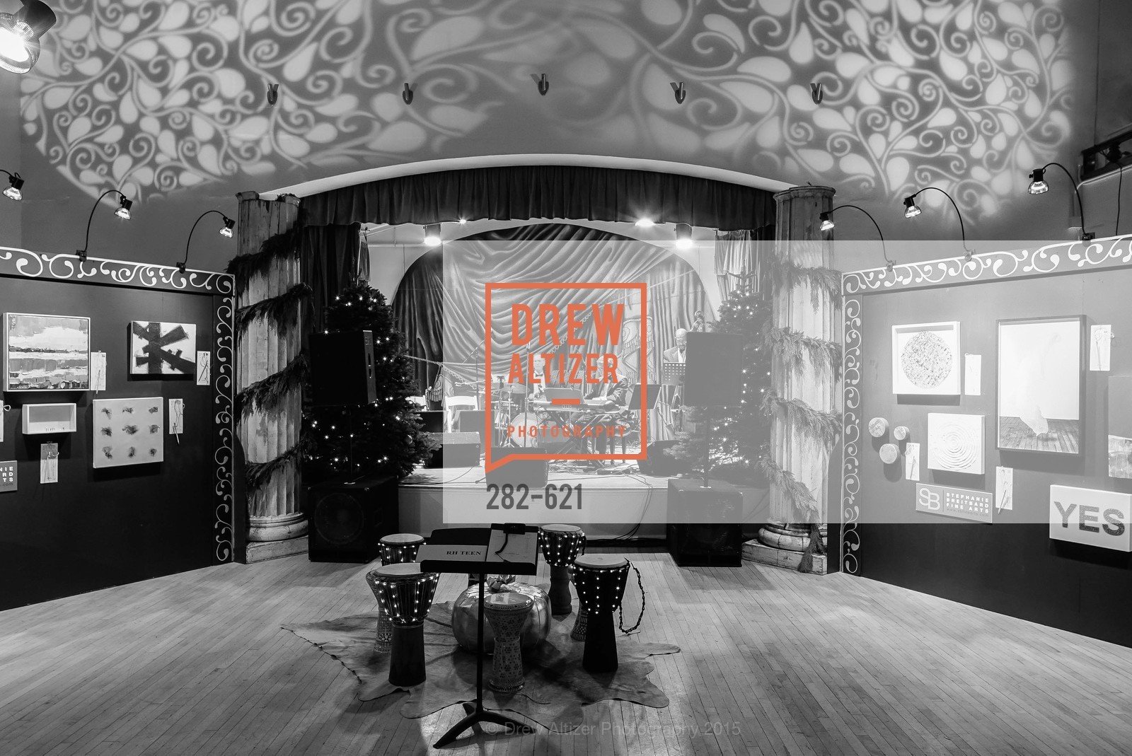 Atmosphere, Children of Shelters' Jingle and Mingle, Golden Gate Club. 135 Fisher Loop, December 3rd, 2015,Drew Altizer, Drew Altizer Photography, full-service agency, private events, San Francisco photographer, photographer california