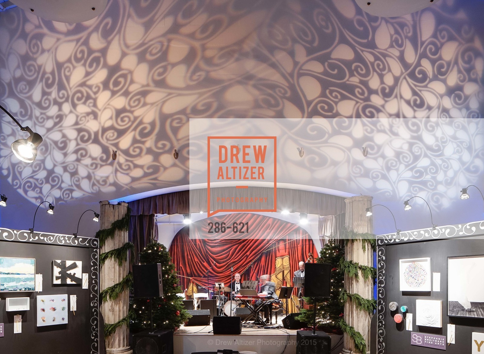 Atmosphere, Children of Shelters' Jingle and Mingle, Golden Gate Club. 135 Fisher Loop, December 3rd, 2015,Drew Altizer, Drew Altizer Photography, full-service agency, private events, San Francisco photographer, photographer california