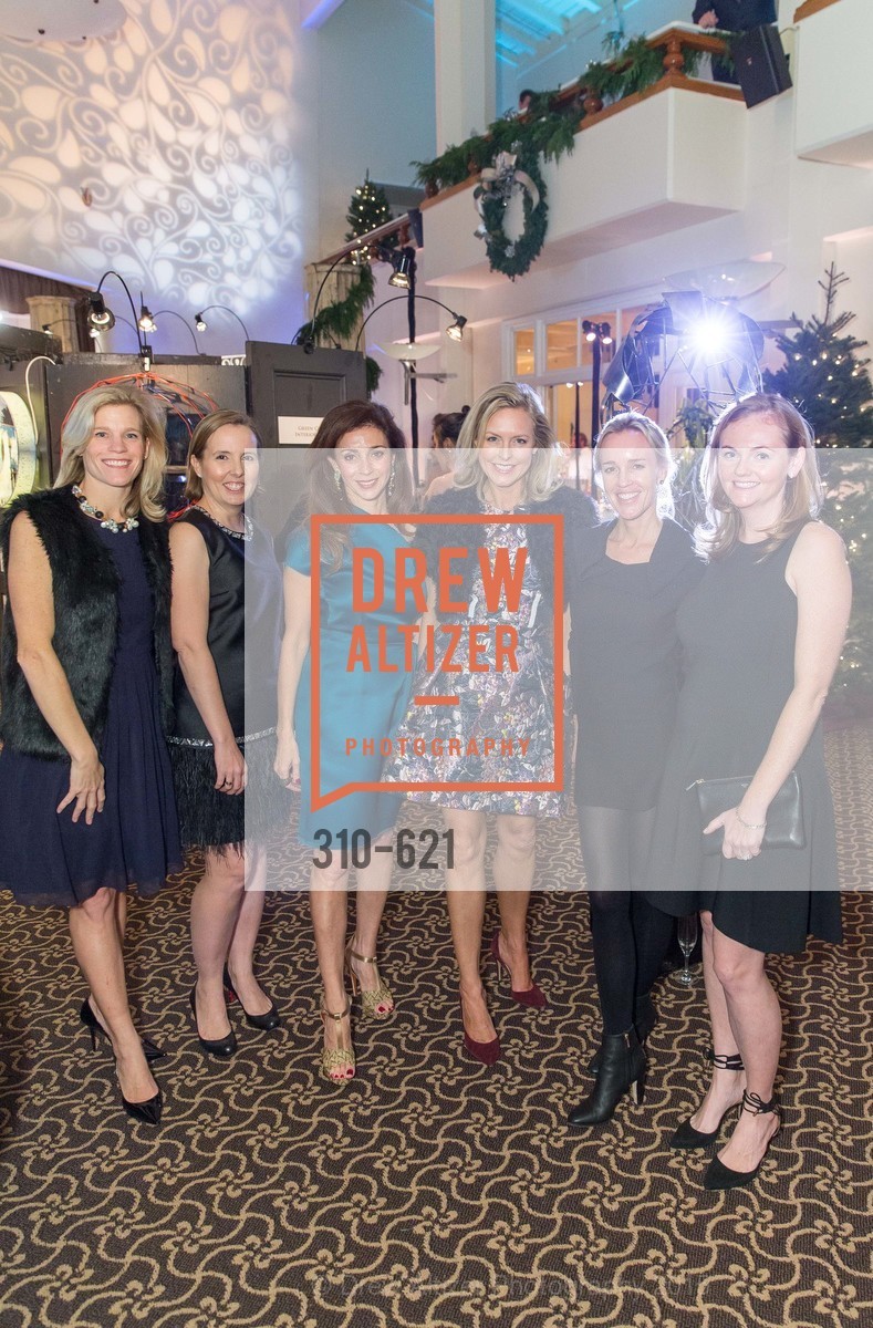 Liz Webb, Katie Rothschild, Maryam Muduroglu, Kate Sheridan Chung, Heidi Castelein, Katie Spalding, Children of Shelters' Jingle and Mingle, Golden Gate Club. 135 Fisher Loop, December 3rd, 2015,Drew Altizer, Drew Altizer Photography, full-service agency, private events, San Francisco photographer, photographer california