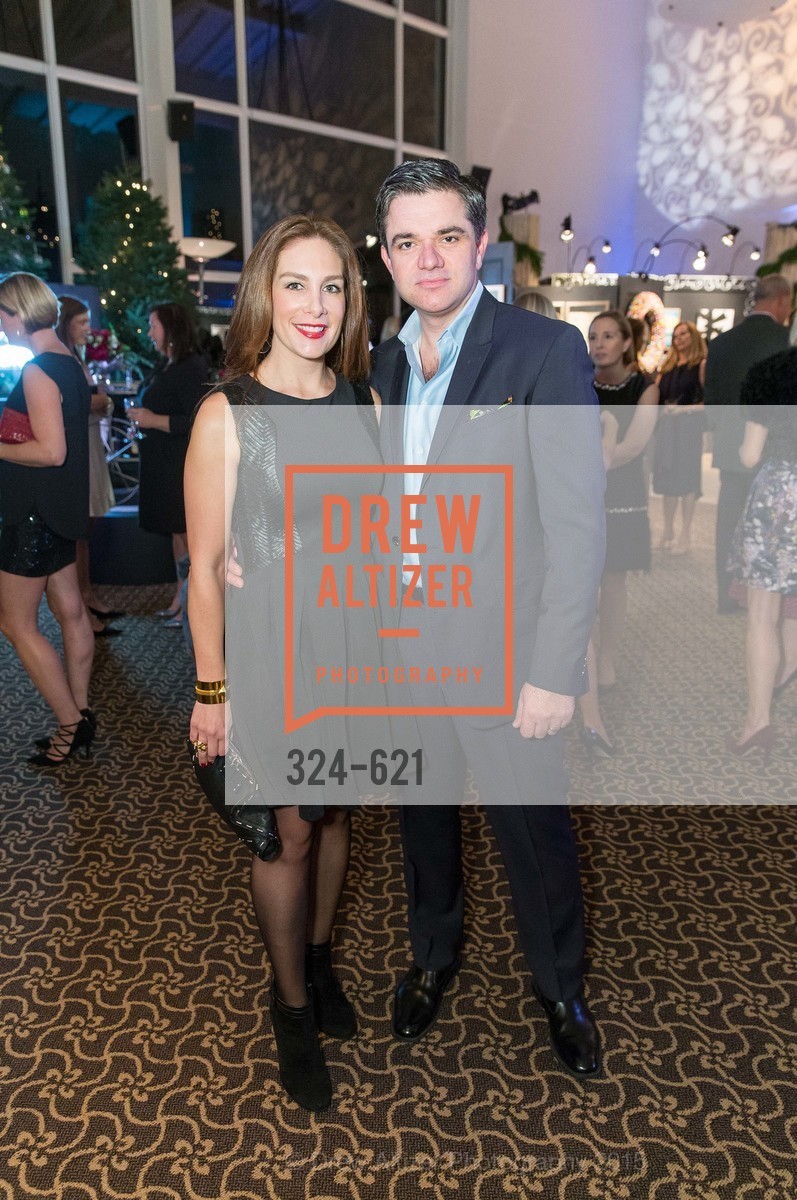 Stefanie Roumeliotes, John Costouros, Children of Shelters' Jingle and Mingle, Golden Gate Club. 135 Fisher Loop, December 3rd, 2015