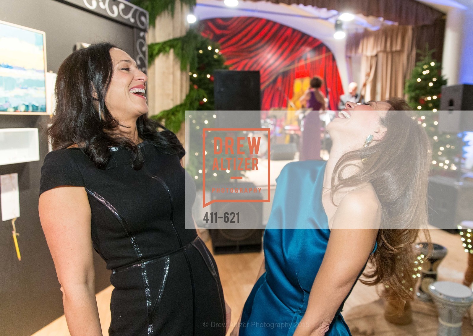 Celeen Stenzler, Maryam Muduroglu, Children of Shelters' Jingle and Mingle, Golden Gate Club. 135 Fisher Loop, December 3rd, 2015,Drew Altizer, Drew Altizer Photography, full-service agency, private events, San Francisco photographer, photographer california