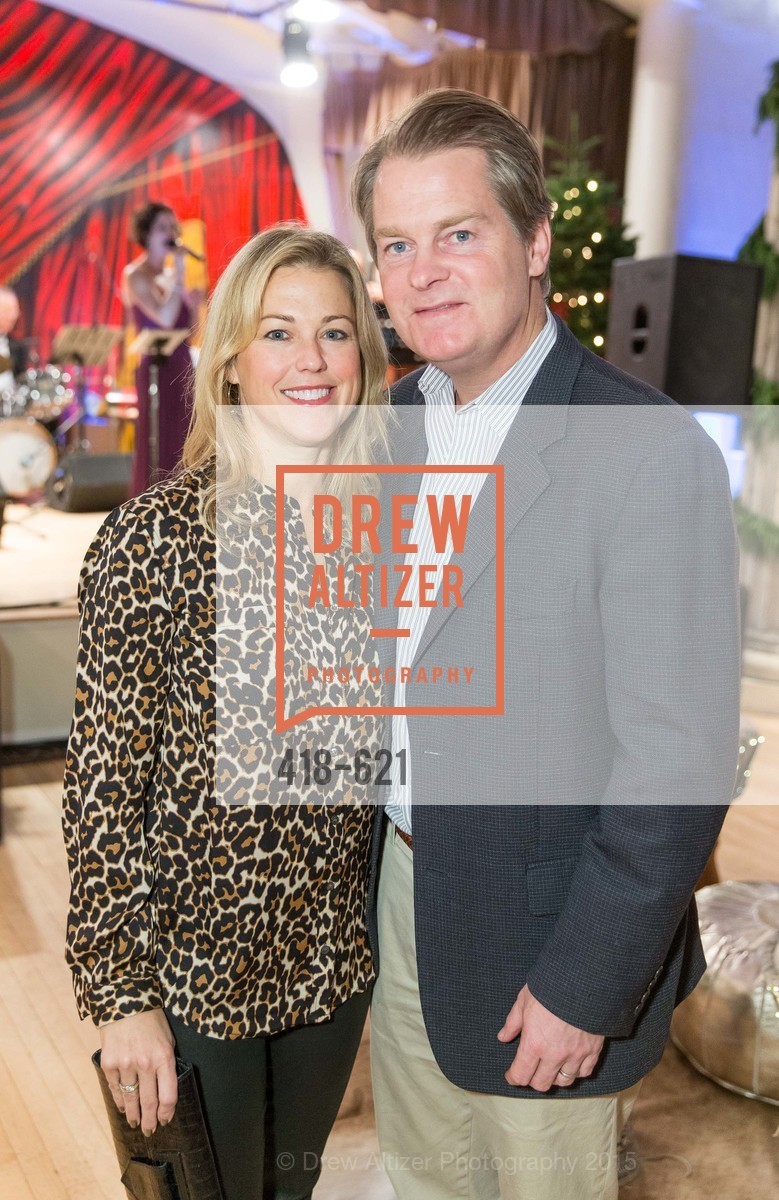 Christina Dunning, Jad Dunning, Children of Shelters' Jingle and Mingle, Golden Gate Club. 135 Fisher Loop, December 3rd, 2015,Drew Altizer, Drew Altizer Photography, full-service agency, private events, San Francisco photographer, photographer california