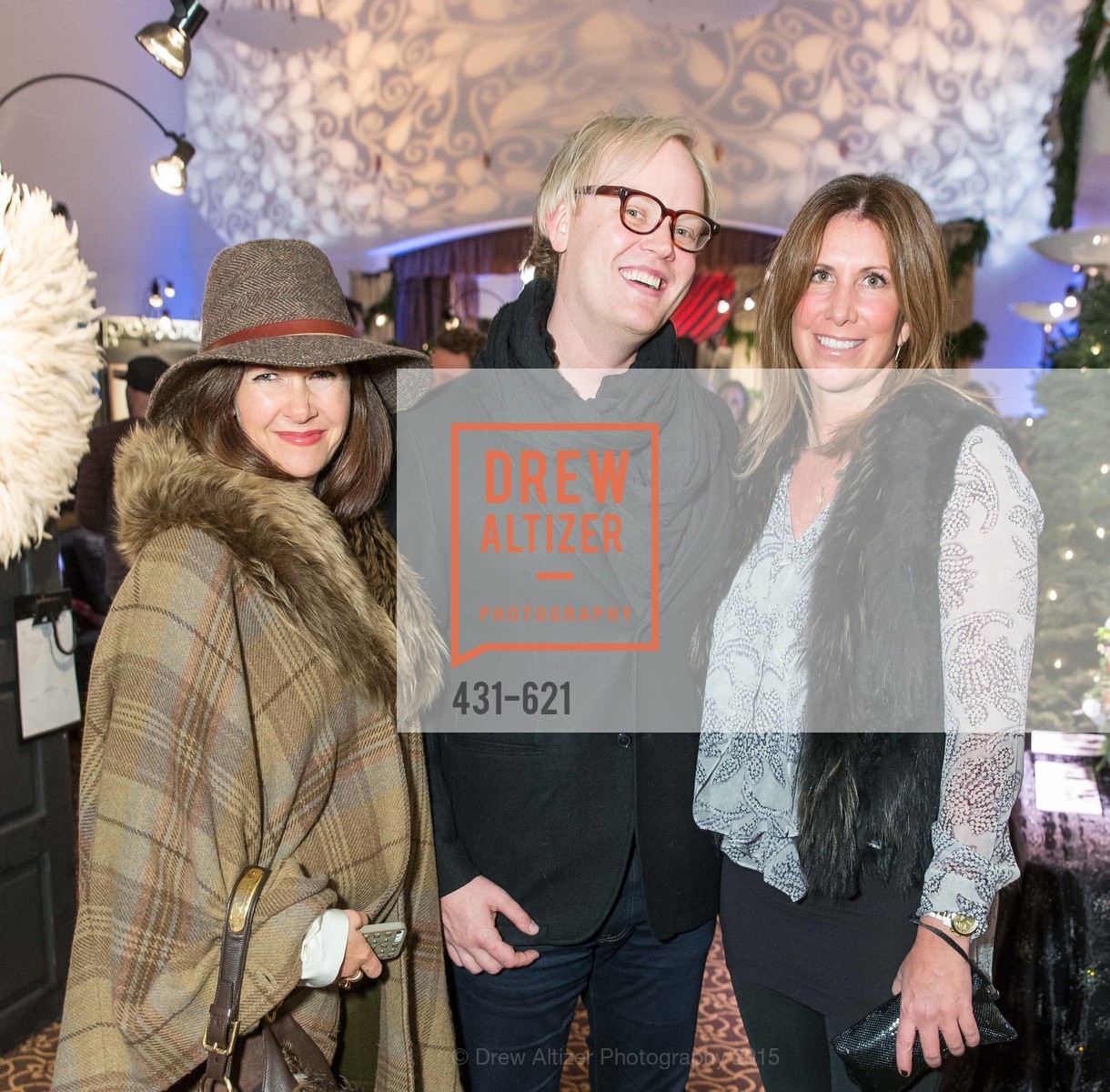 Laurie Landsness, Grant Gibson, Traci Rock, Children of Shelters' Jingle and Mingle, Golden Gate Club. 135 Fisher Loop, December 3rd, 2015,Drew Altizer, Drew Altizer Photography, full-service agency, private events, San Francisco photographer, photographer california