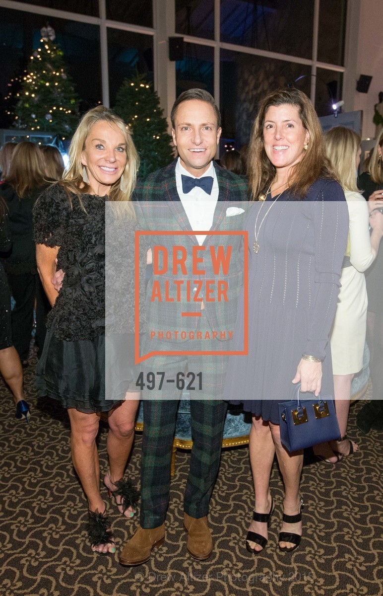 Michelle Cheatham, Ken Fulk, Liz Larned, Children of Shelters' Jingle and Mingle, Golden Gate Club. 135 Fisher Loop, December 3rd, 2015,Drew Altizer, Drew Altizer Photography, full-service agency, private events, San Francisco photographer, photographer california
