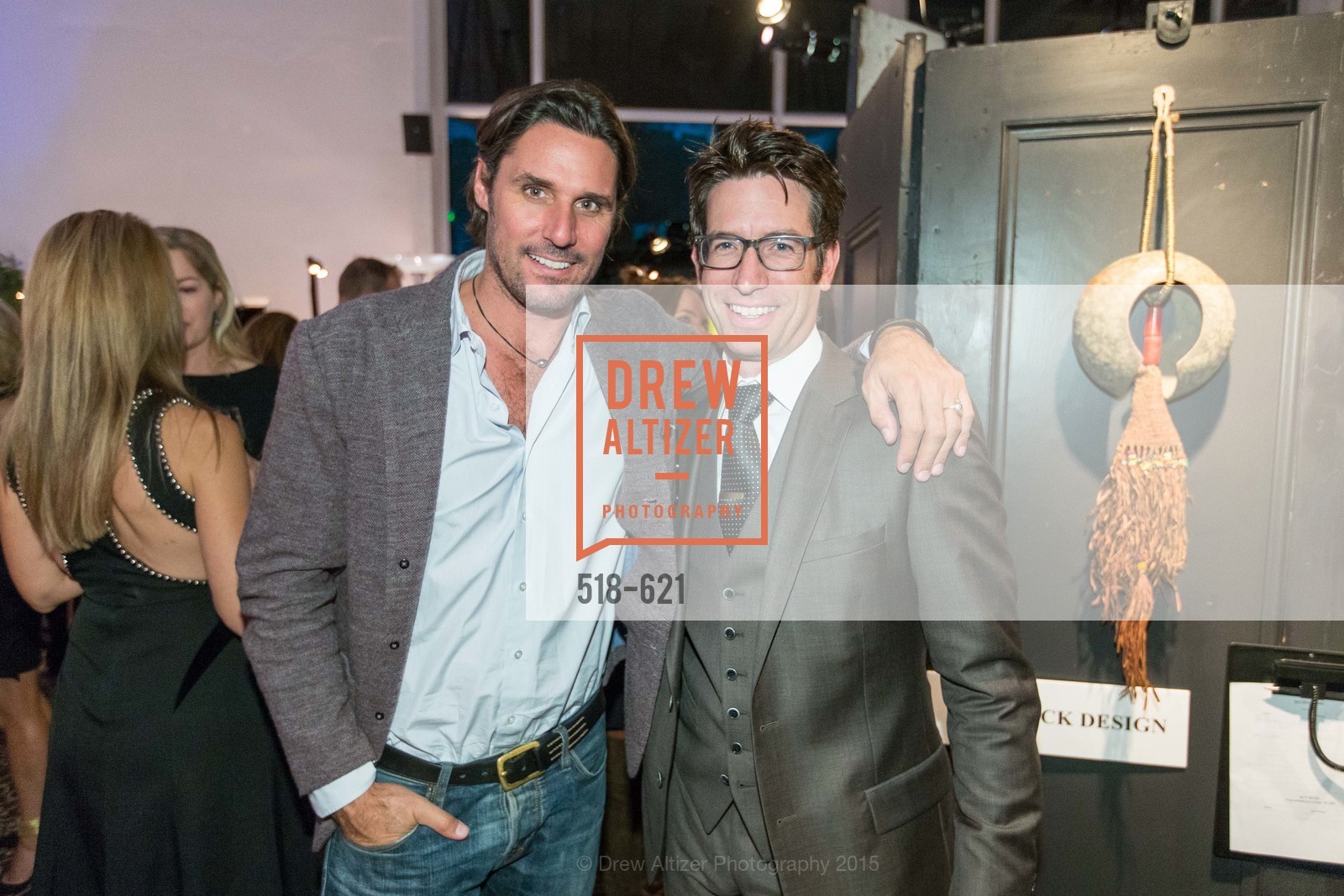 Wick Will, Jeff Schlarb, Children of Shelters' Jingle and Mingle, Golden Gate Club. 135 Fisher Loop, December 3rd, 2015