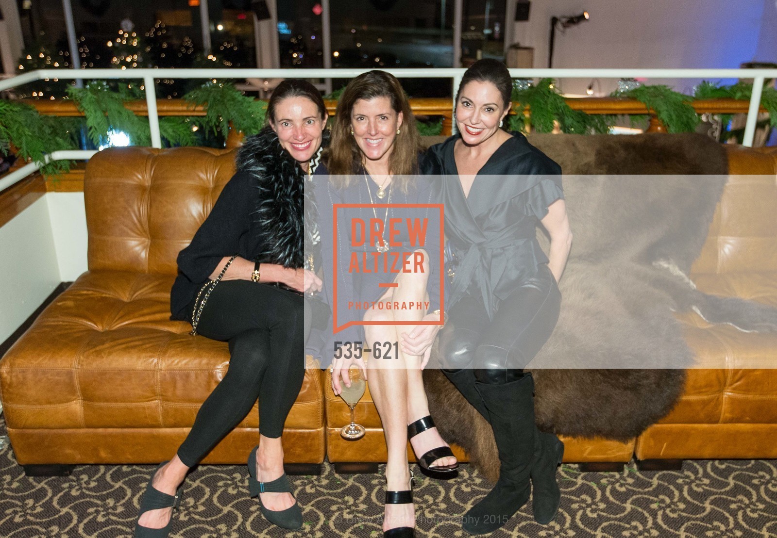 Anne Laury, Liz Larned, Marybeth Lamotte, Children of Shelters' Jingle and Mingle, Golden Gate Club. 135 Fisher Loop, December 3rd, 2015,Drew Altizer, Drew Altizer Photography, full-service agency, private events, San Francisco photographer, photographer california