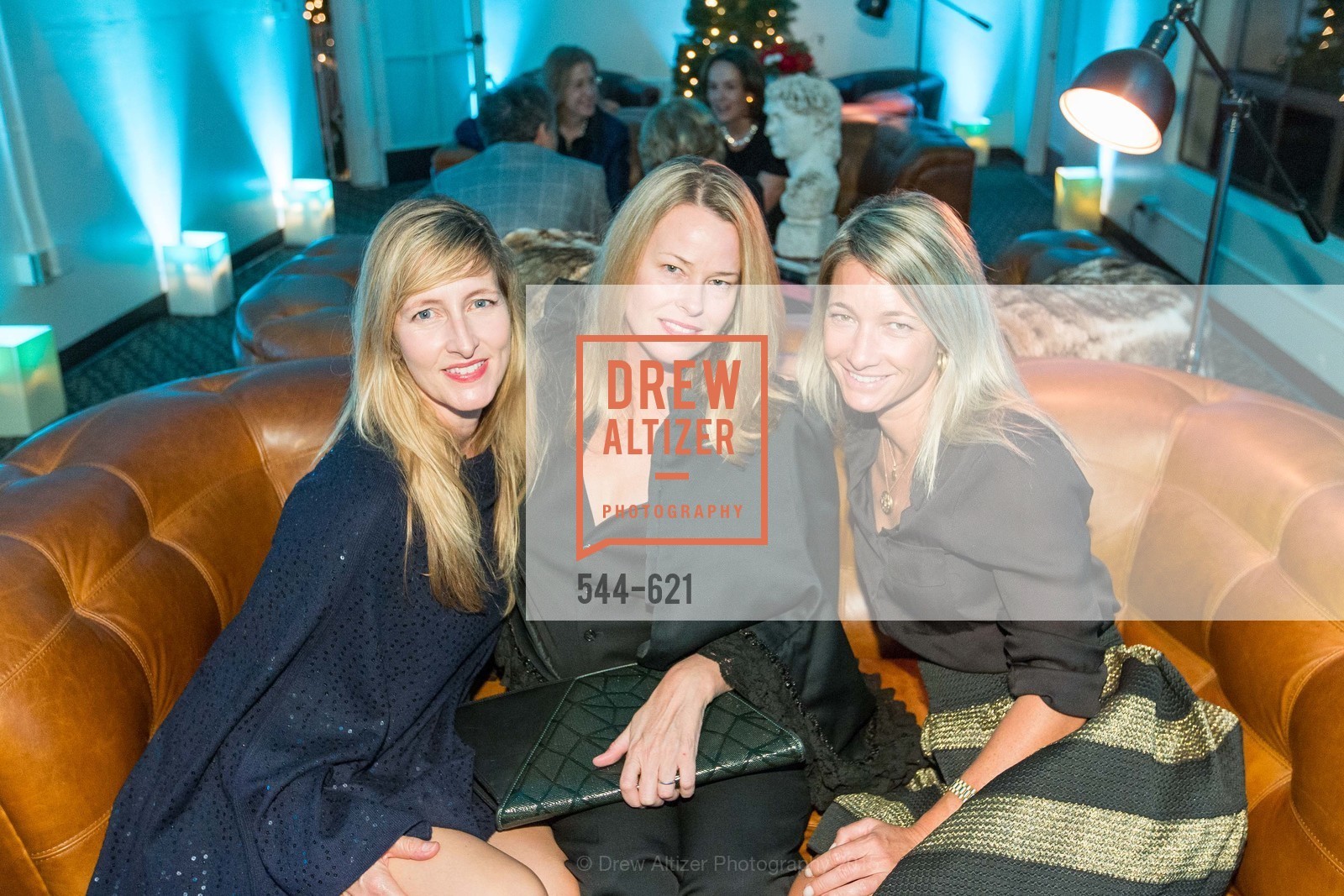 Mary Tesluk, Kiara Robb, Sarah Pinto, Children of Shelters' Jingle and Mingle, Golden Gate Club. 135 Fisher Loop, December 3rd, 2015,Drew Altizer, Drew Altizer Photography, full-service agency, private events, San Francisco photographer, photographer california