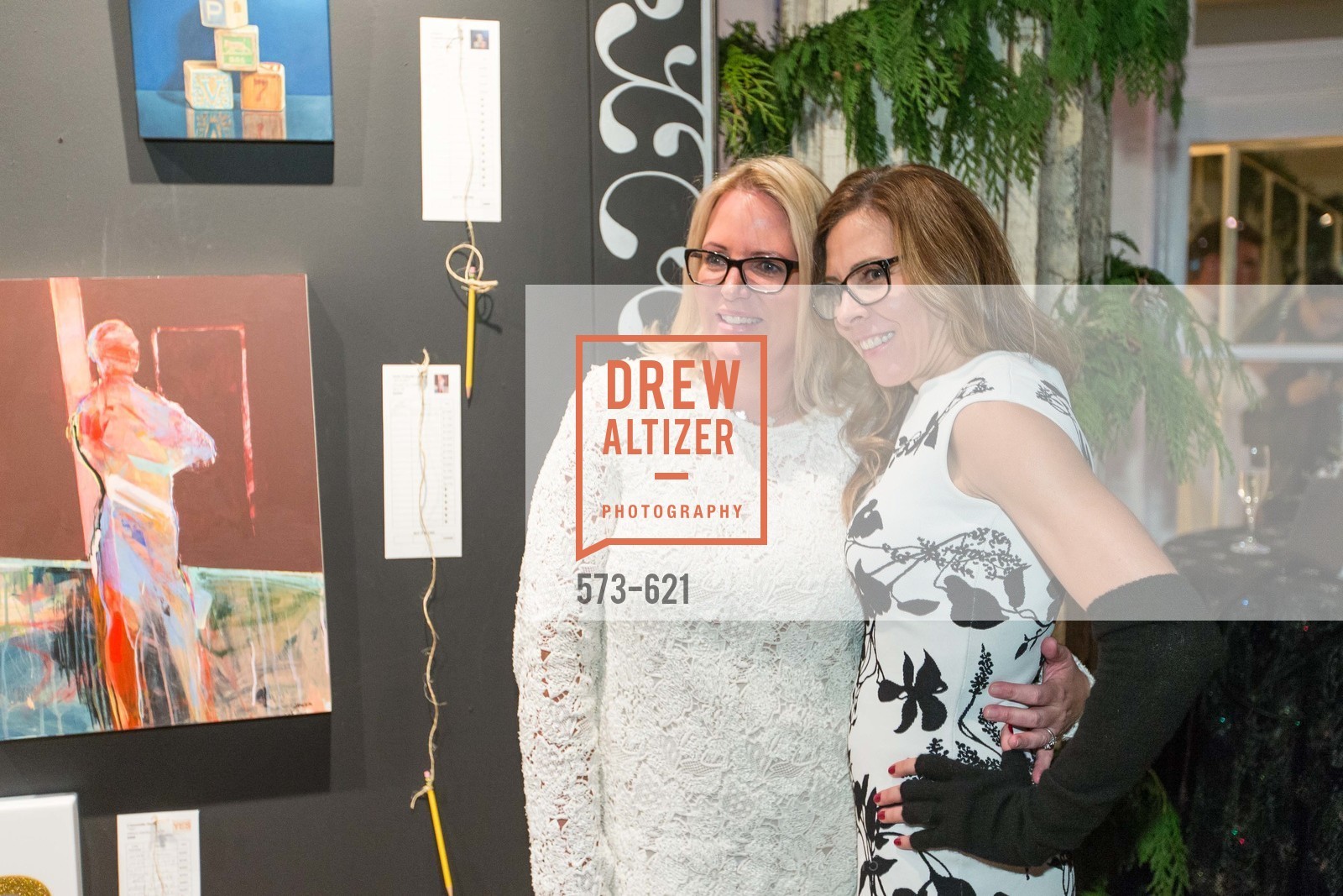 Monica Pauli, Carol Jeske, Children of Shelters' Jingle and Mingle, Golden Gate Club. 135 Fisher Loop, December 3rd, 2015,Drew Altizer, Drew Altizer Photography, full-service agency, private events, San Francisco photographer, photographer california