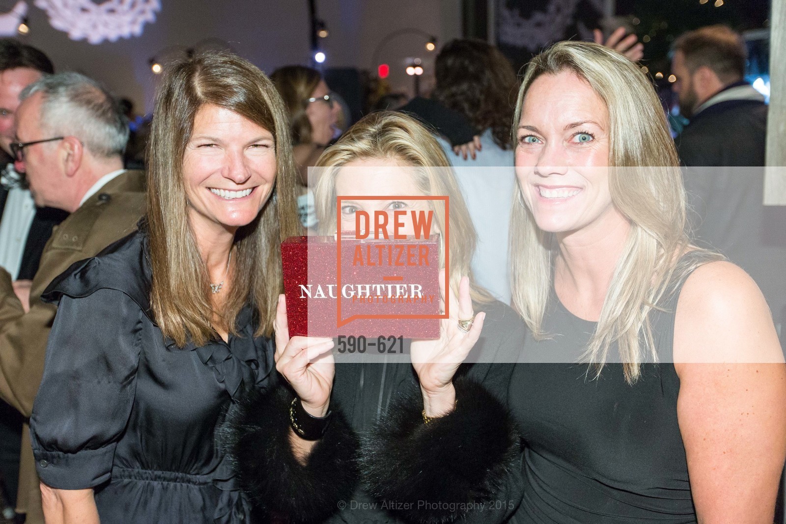 Martha Ehmann Conte, Kathryn Lasater, Ali Reeder, Children of Shelters' Jingle and Mingle, Golden Gate Club. 135 Fisher Loop, December 3rd, 2015,Drew Altizer, Drew Altizer Photography, full-service agency, private events, San Francisco photographer, photographer california