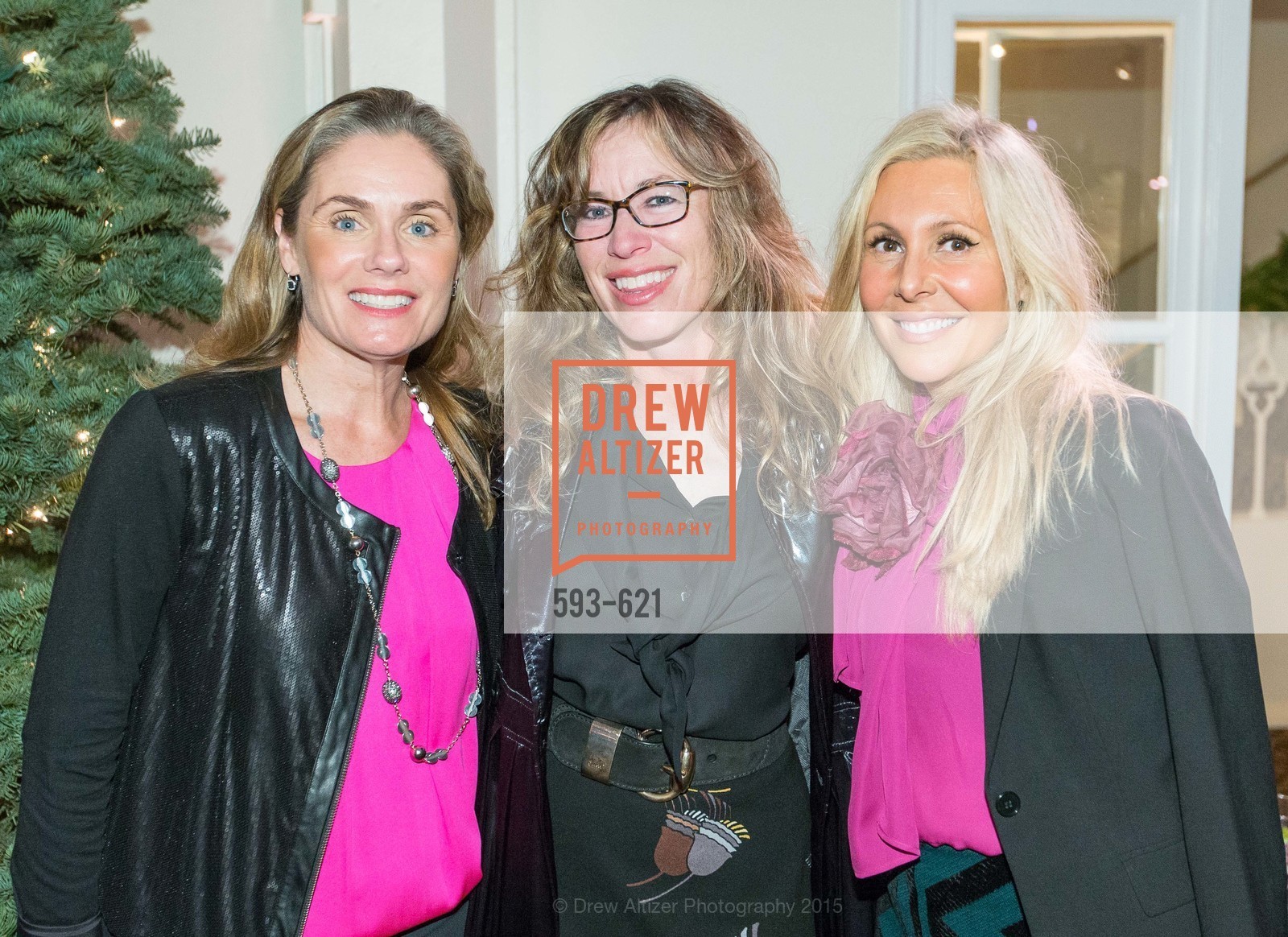 Michelle Keene, Lisa McDonald, Tracy Falconer, Children of Shelters' Jingle and Mingle, Golden Gate Club. 135 Fisher Loop, December 3rd, 2015,Drew Altizer, Drew Altizer Photography, full-service agency, private events, San Francisco photographer, photographer california