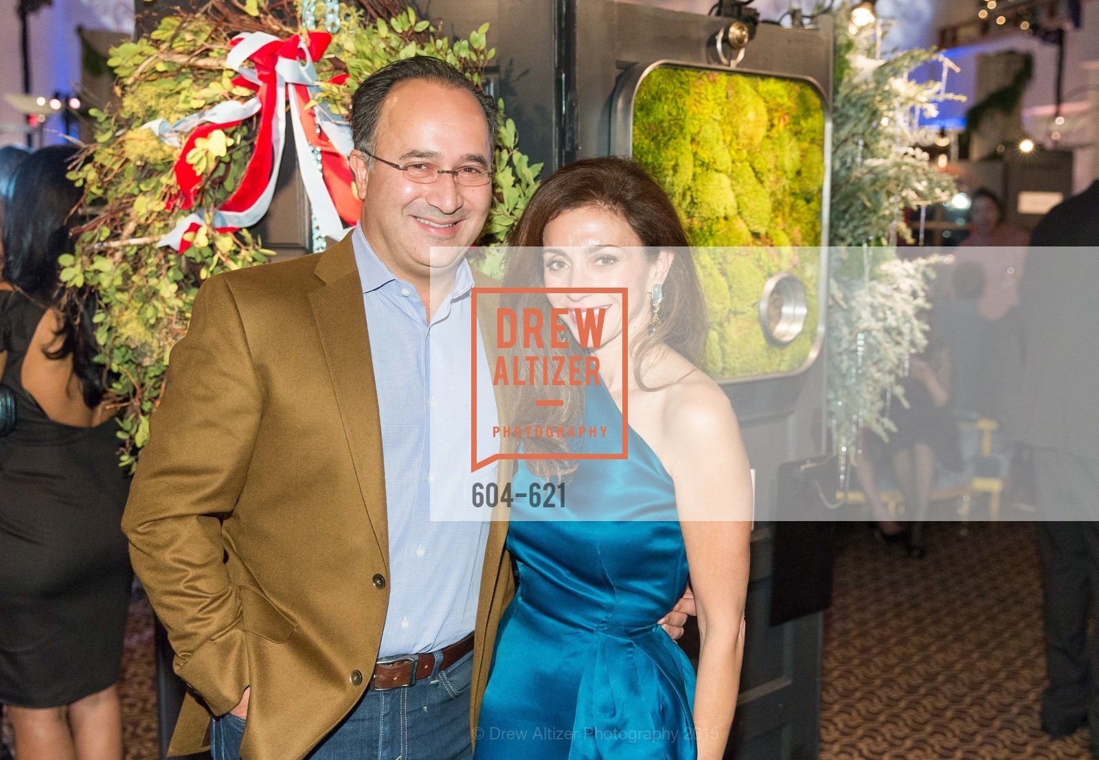 Oran Muduroglu, Maryam Muduroglu, Children of Shelters' Jingle and Mingle, Golden Gate Club. 135 Fisher Loop, December 3rd, 2015,Drew Altizer, Drew Altizer Photography, full-service agency, private events, San Francisco photographer, photographer california