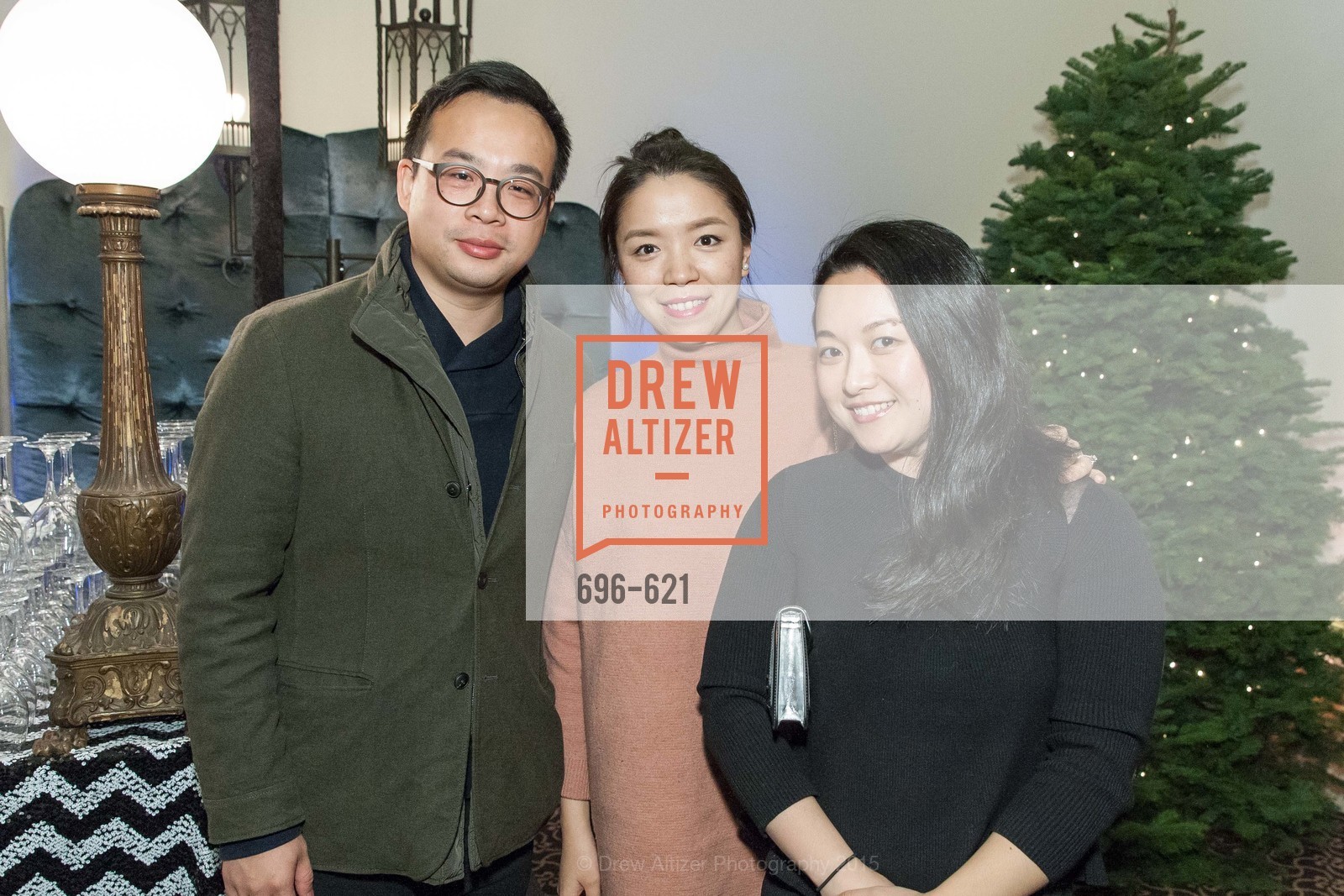 Jeff Lin, Jing Sun, Jade Sun, Children of Shelters' Jingle and Mingle, Golden Gate Club. 135 Fisher Loop, December 3rd, 2015,Drew Altizer, Drew Altizer Photography, full-service agency, private events, San Francisco photographer, photographer california