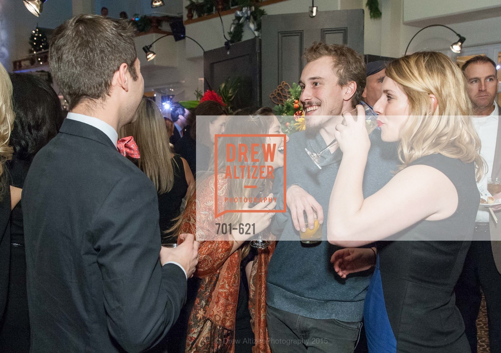 Max Bobinski, Ashley Corrigan, Benjamin Coney, Rachel Miller Crews, Children of Shelters' Jingle and Mingle, Golden Gate Club. 135 Fisher Loop, December 3rd, 2015,Drew Altizer, Drew Altizer Photography, full-service agency, private events, San Francisco photographer, photographer california