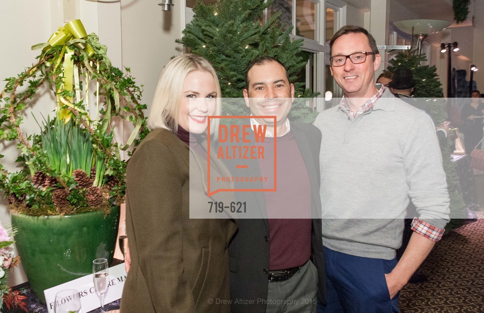Taryn Fischer, Rob Garcia, Children of Shelters' Jingle and Mingle, Golden Gate Club. 135 Fisher Loop, December 3rd, 2015, Photo #719-621 Taryn Fischer, Rob Garcia, Photo #719-621