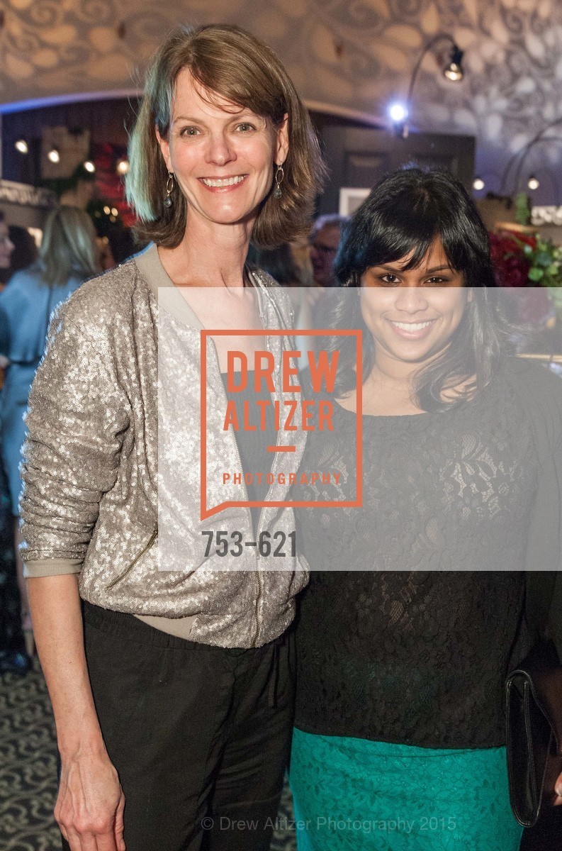 Joan Foley, Niluka de Pinto, Children of Shelters' Jingle and Mingle, Golden Gate Club. 135 Fisher Loop, December 3rd, 2015