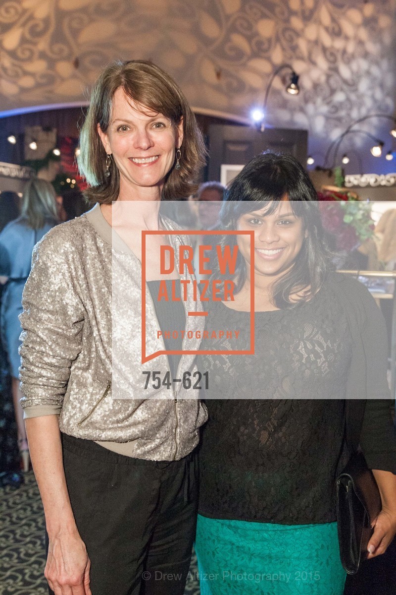 Joan Foley, Niluka de Pinto, Children of Shelters' Jingle and Mingle, Golden Gate Club. 135 Fisher Loop, December 3rd, 2015, Photo #754-621 Joan Foley, Niluka de Pinto, Photo #754-621