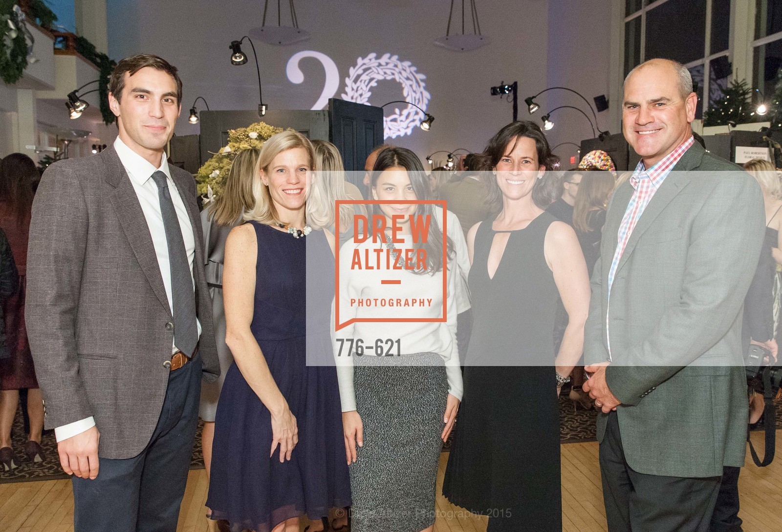 Ben Evers, Liz Webb, Sabrina Evers, Whitney Chiate, Gregory Chaite, Children of Shelters' Jingle and Mingle, Golden Gate Club. 135 Fisher Loop, December 3rd, 2015,Drew Altizer, Drew Altizer Photography, full-service agency, private events, San Francisco photographer, photographer california