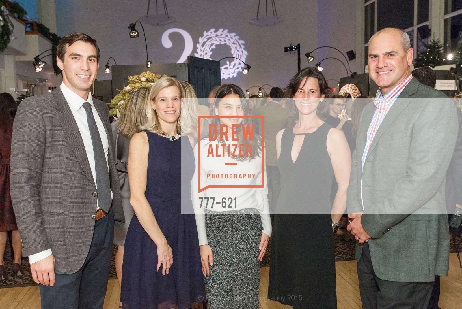 Ben Evers, Liz Webb, Sabrina Evers, Whitney Chiate, Gregory Chaite, Children of Shelters' Jingle and Mingle, Golden Gate Club. 135 Fisher Loop, December 3rd, 2015,Drew Altizer, Drew Altizer Photography, full-service agency, private events, San Francisco photographer, photographer california