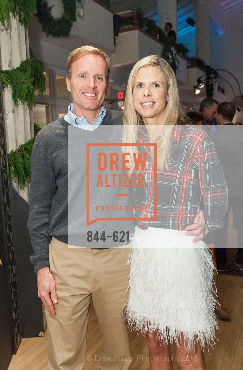 Mark Leary, Courtney Leary, Children of Shelters' Jingle and Mingle, Golden Gate Club. 135 Fisher Loop, December 3rd, 2015, Photo #844-621 Mark Leary, Courtney Leary, Photo #844-621