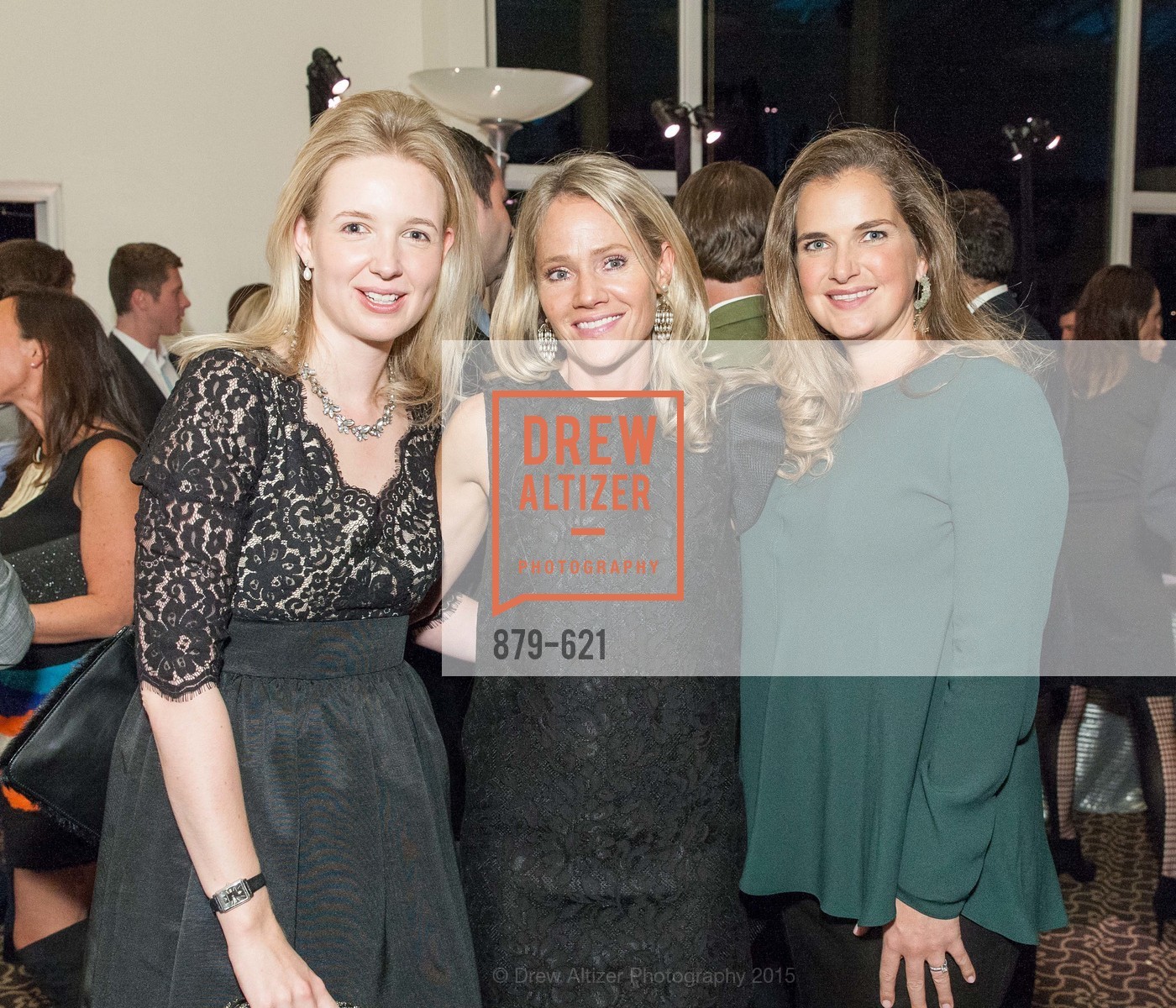 Harriet de Pracomtal, Camille Marks, Wilhelmina Turkovich, Children of Shelters' Jingle and Mingle, Golden Gate Club. 135 Fisher Loop, December 3rd, 2015, Photo #879-621 Harriet de Pracomtal, Camille Marks, Wilhelmina Turkovich, Photo #879-621