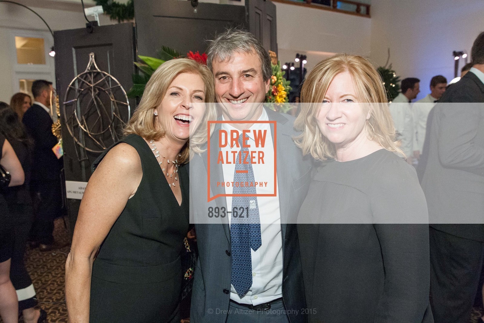 Paula Bennett, Robert Imbraicl, Mugs Buckley, Children of Shelters' Jingle and Mingle, Golden Gate Club. 135 Fisher Loop, December 3rd, 2015,Drew Altizer, Drew Altizer Photography, full-service agency, private events, San Francisco photographer, photographer california