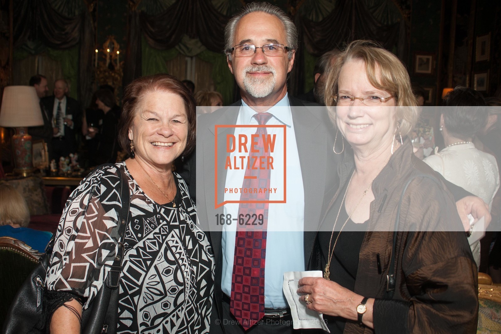 Julie Athayde, Bob Athayde, Mary Rudser, GETTY Hosts Oakland East Bay Symphony, US, May 9th, 2013, Photo #168-6229 Julie Athayde, Bob Athayde, Mary Rudser, Photo #168-6229