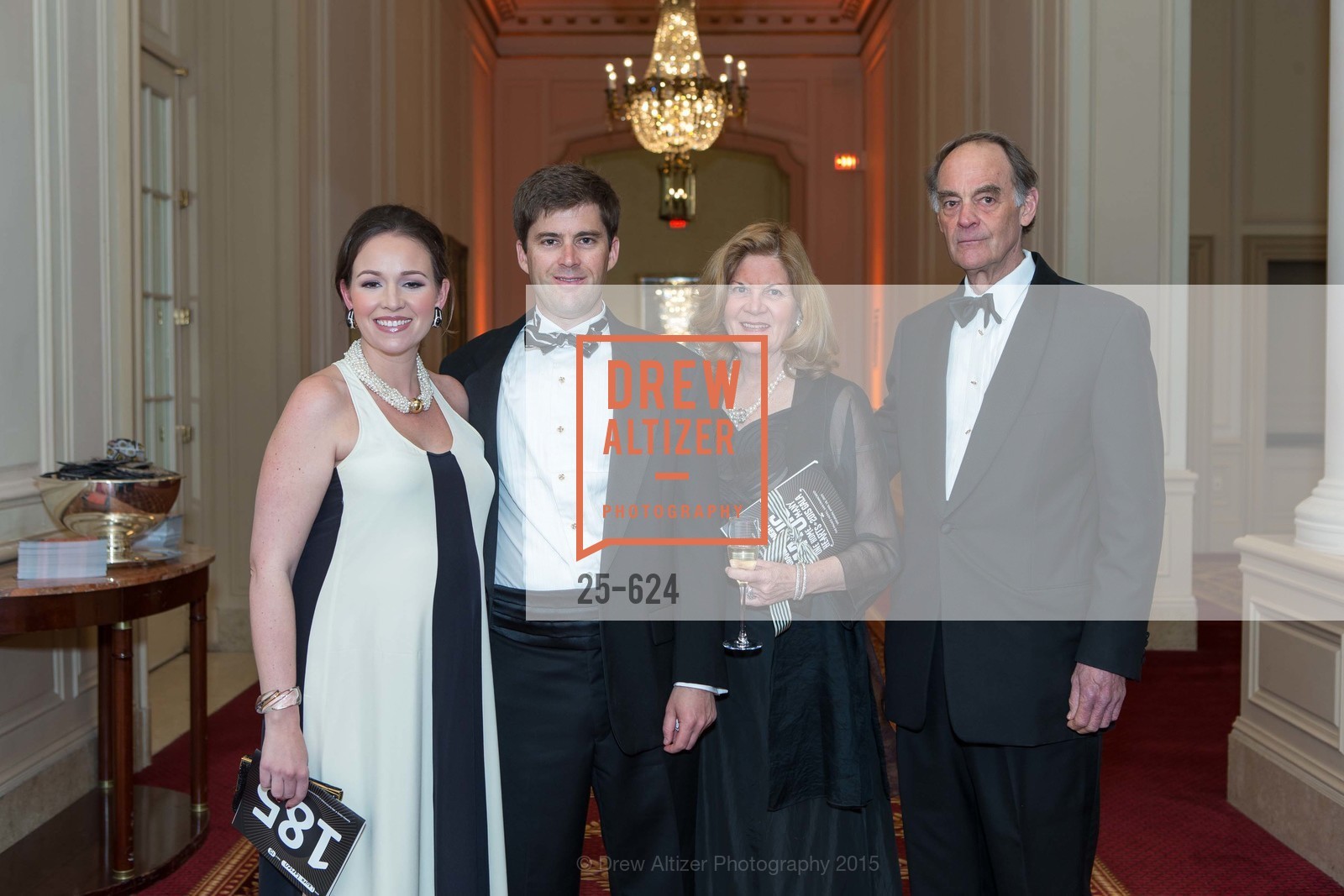 Laura Larsen, Sloan Larsen, Susan Larsen, Neils Larsen, 2015 Raphael House Gala "A Grand Special Night of Magic", The Palace Hotel. 2 New Montgomery Street, April 18th, 2015, Photo #25-624 Laura Larsen, Sloan Larsen, Susan Larsen, Neils Larsen, Photo #25-624