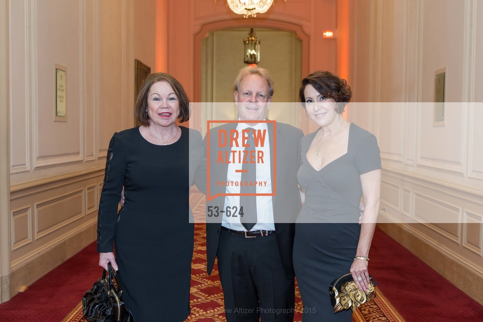 Jennifer Berger, David Shuh, Susan Atherton, 2015 Raphael House Gala