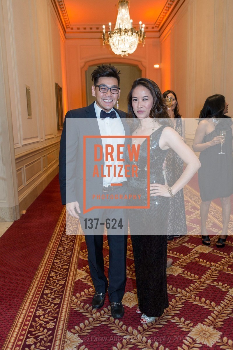 Melvin Lau, Josie Mai, 2015 Raphael House Gala "A Grand Special Night of Magic", The Palace Hotel. 2 New Montgomery Street, April 18th, 2015, Photo #137-624 Melvin Lau, Josie Mai, Photo #137-624