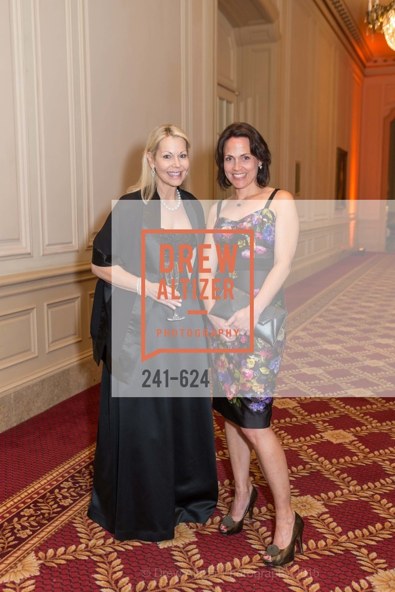 Lisa Lenzo, Diana Montgomery, 2015 Raphael House Gala "A Grand Special Night of Magic", The Palace Hotel. 2 New Montgomery Street, April 18th, 2015, Photo #241-624 Lisa Lenzo, Diana Montgomery, Photo #241-624