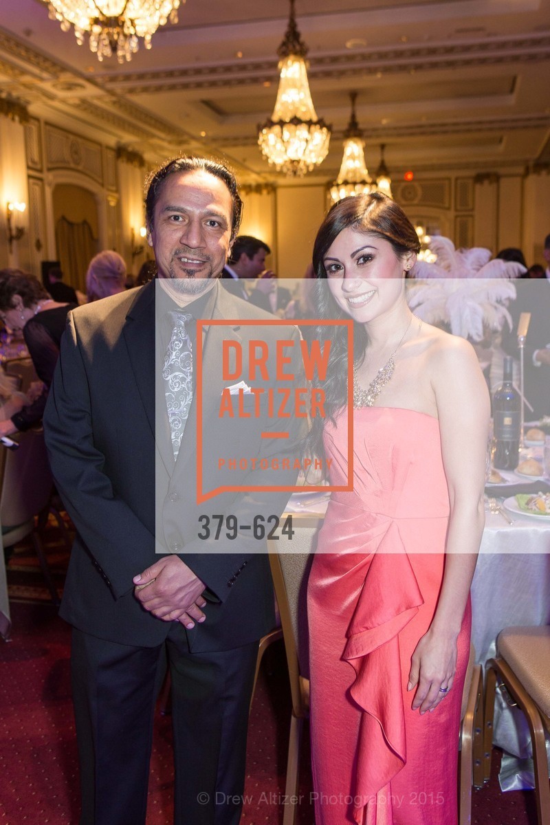 Hector Calderon, Cecilia Ferber, 2015 Raphael House Gala