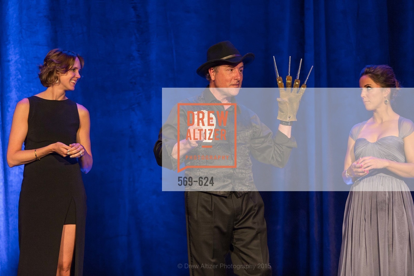 Jessica Moment, Patrick Martin, Lauren Eastman, 2015 Raphael House Gala