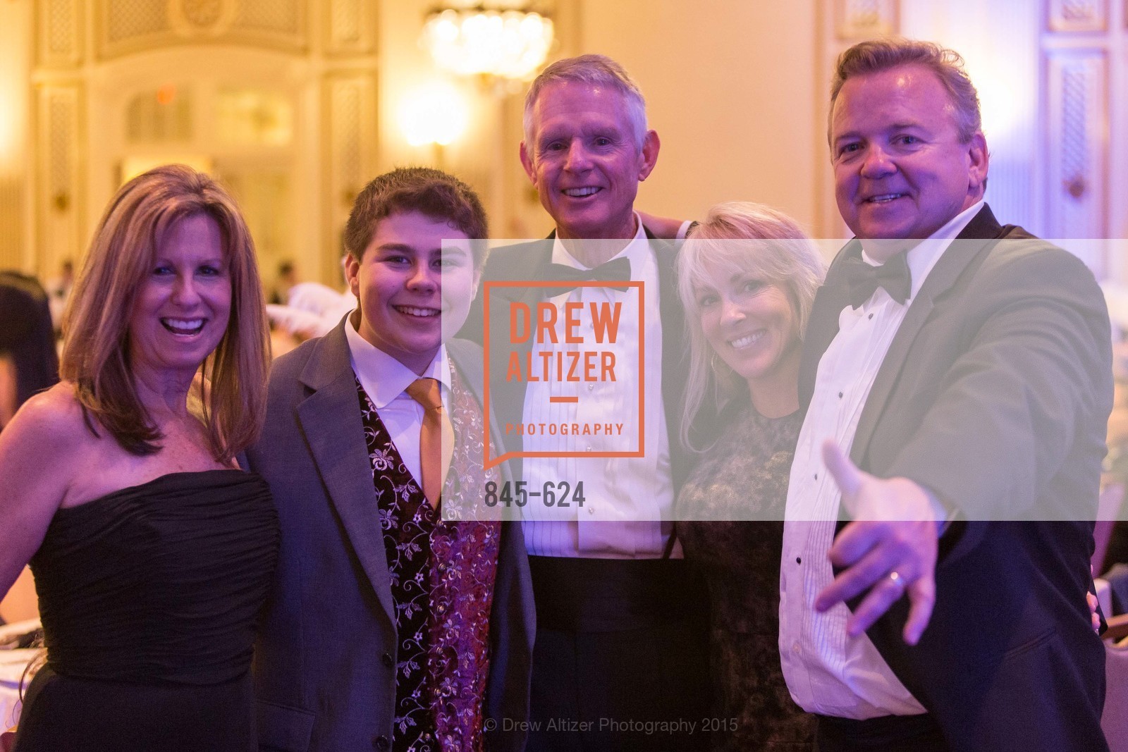 Jennifer Anderson, Sam Stromberg, Russ Burbank, Jen Doyle, Chuck Doyle, 2015 Raphael House Gala