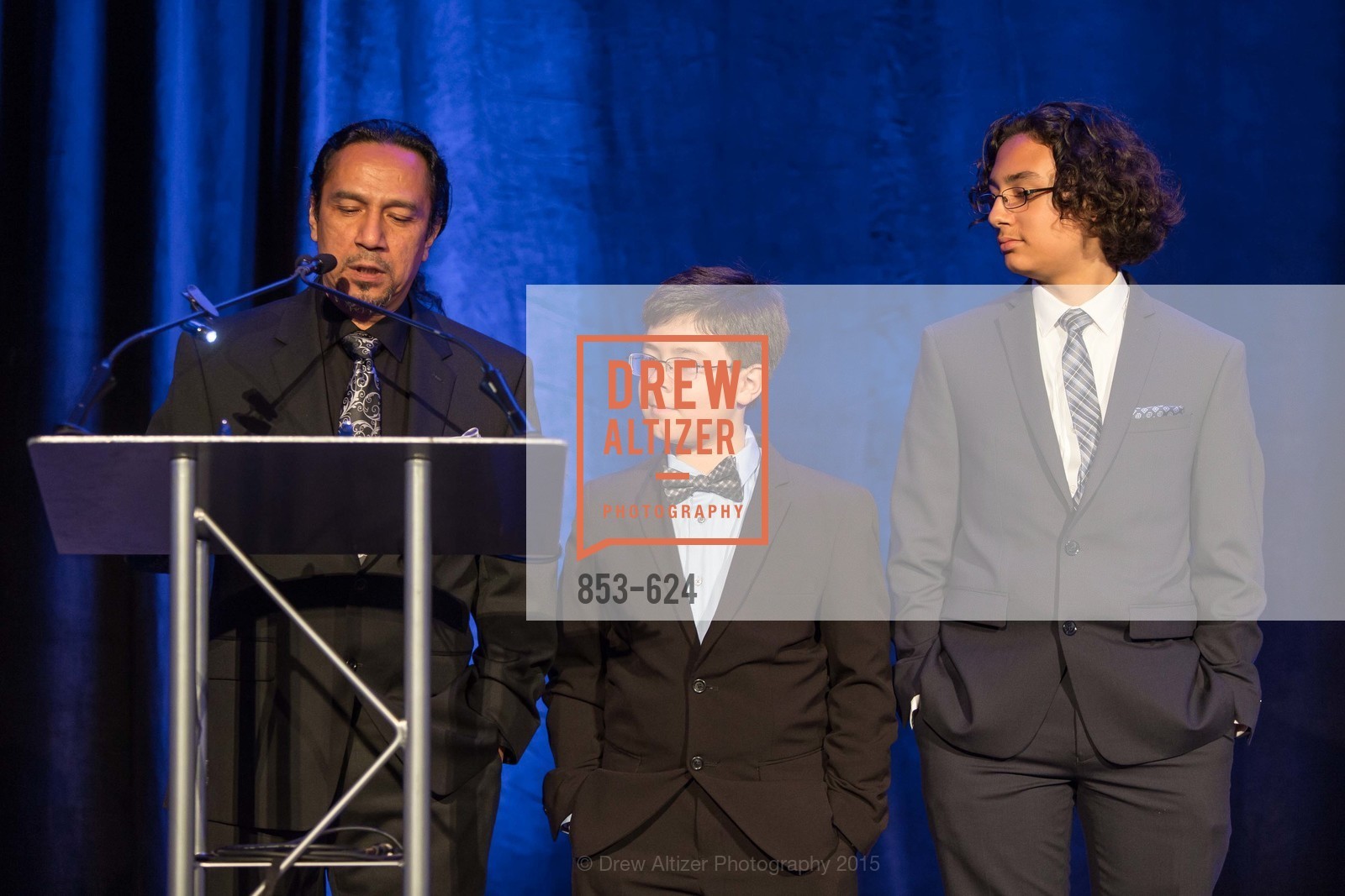 Hector Calderon, Isaac Calderon, Julian Calderon, 2015 Raphael House Gala