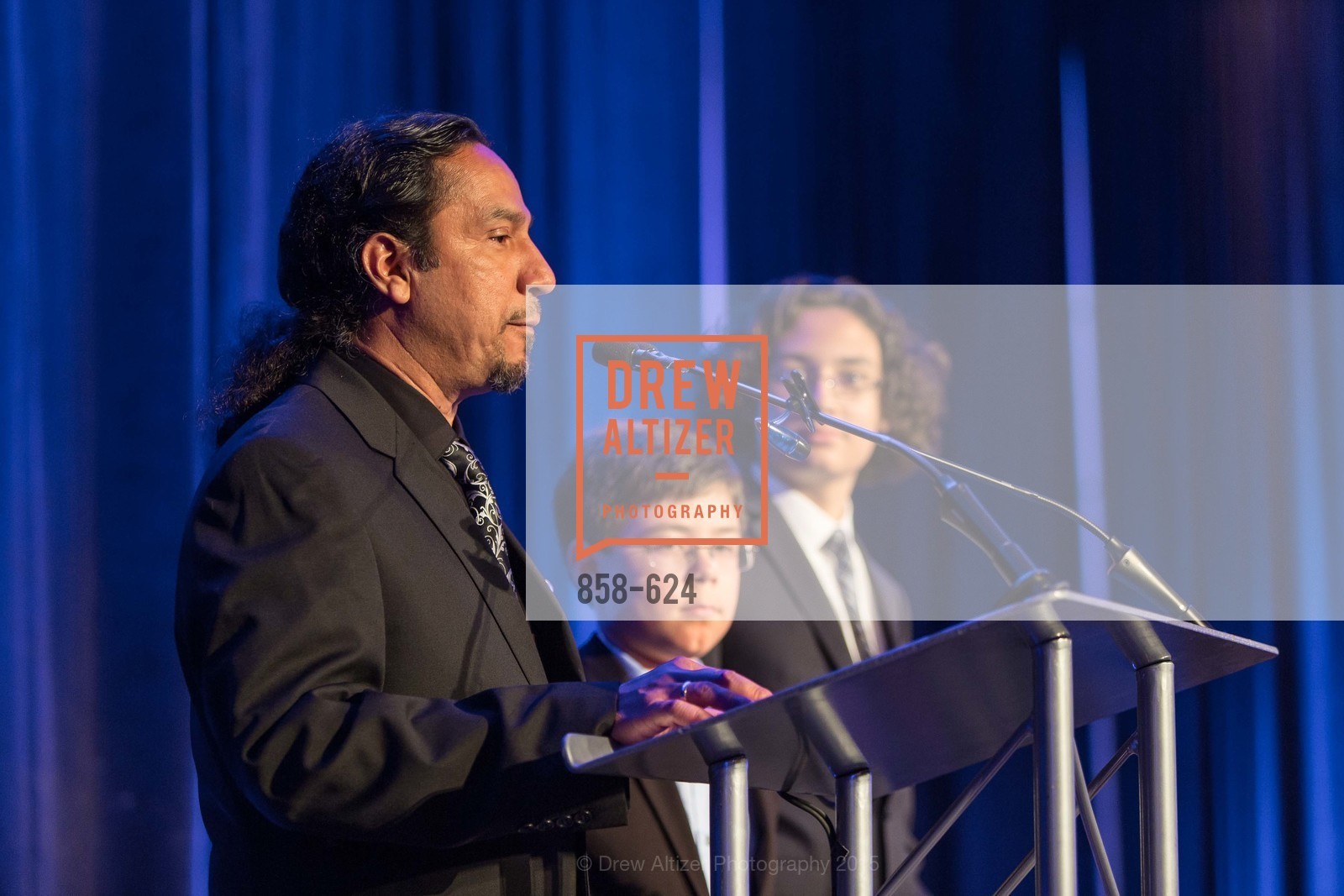 Hector Calderon, Isaac Calderon, Julian Calderon, 2015 Raphael House Gala