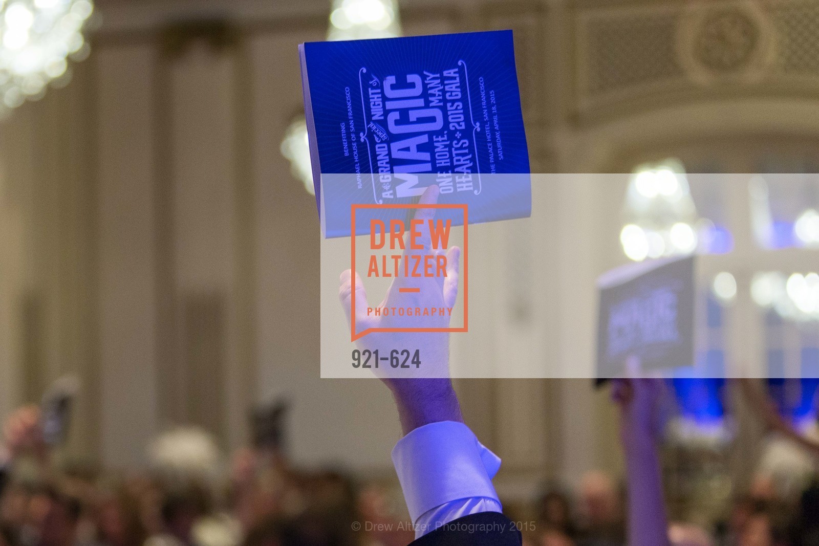 Atmosphere, 2015 Raphael House Gala "A Grand Special Night of Magic", The Palace Hotel. 2 New Montgomery Street, April 18th, 2015, Photo #921-624 Atmosphere, Photo #921-624