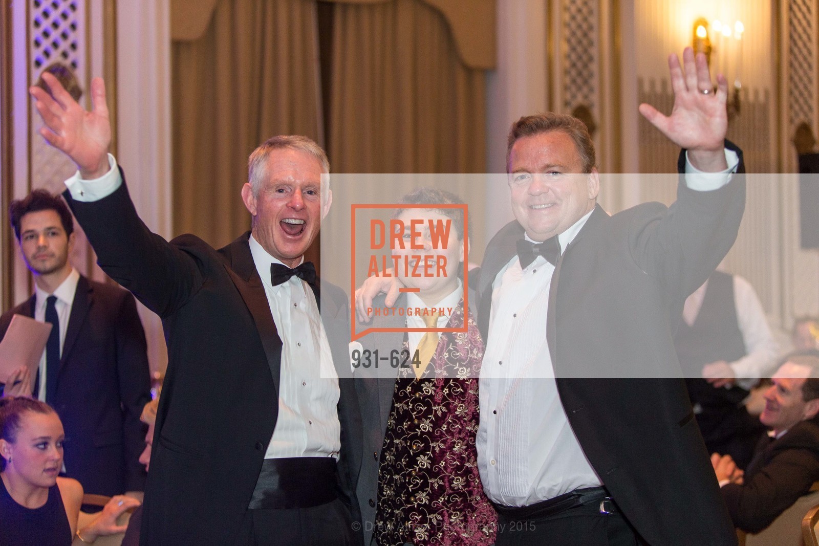 Russ Burbank, Sam Stromberg, Chuck Doyle, 2015 Raphael House Gala
