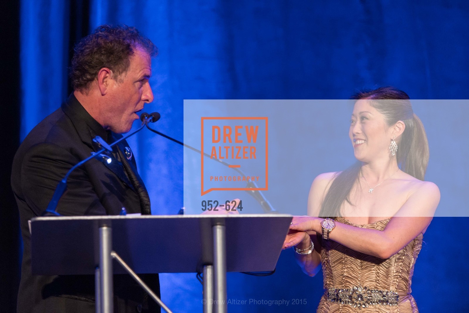 Patrick Martin, Kristi Yamaguchi, 2015 Raphael House Gala "A Grand Special Night of Magic", The Palace Hotel. 2 New Montgomery Street, April 18th, 2015, Photo #952-624 Patrick Martin, Kristi Yamaguchi, Photo #952-624