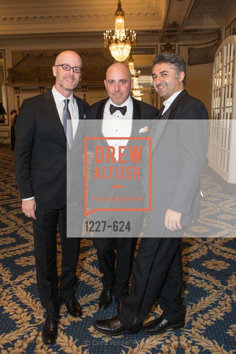 Wait Harris, Rick Dade, Hooman Khalili, 2015 Raphael House Gala