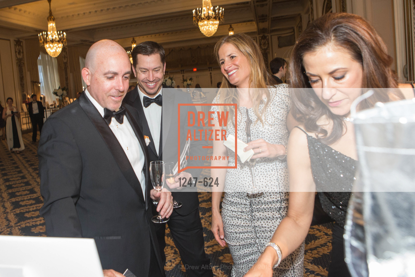 Rick Dade, Drew Hill, Lindsay Hill, Victoria Dade, 2015 Raphael House Gala