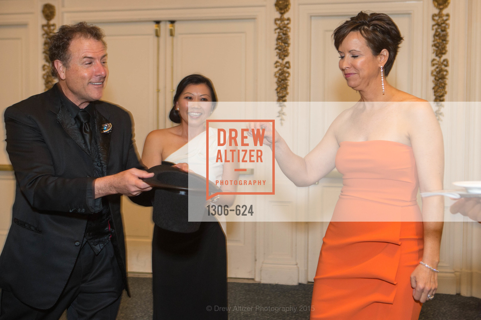 Patrick Martin, Melissa Koerner, Kate Smiht, 2015 Raphael House Gala