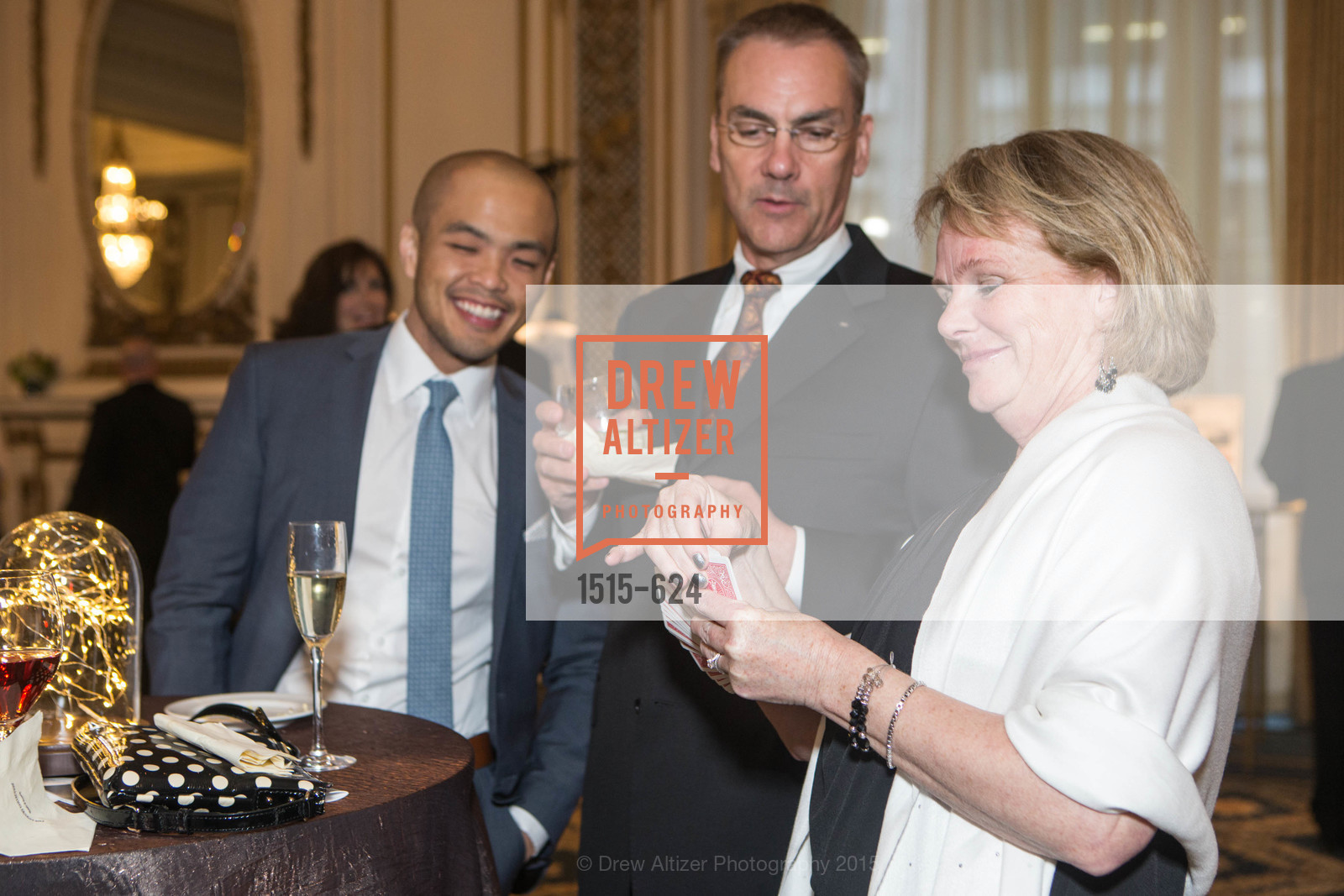 Clarence Chu, Scott Allison, Sandy Datta, 2015 Raphael House Gala