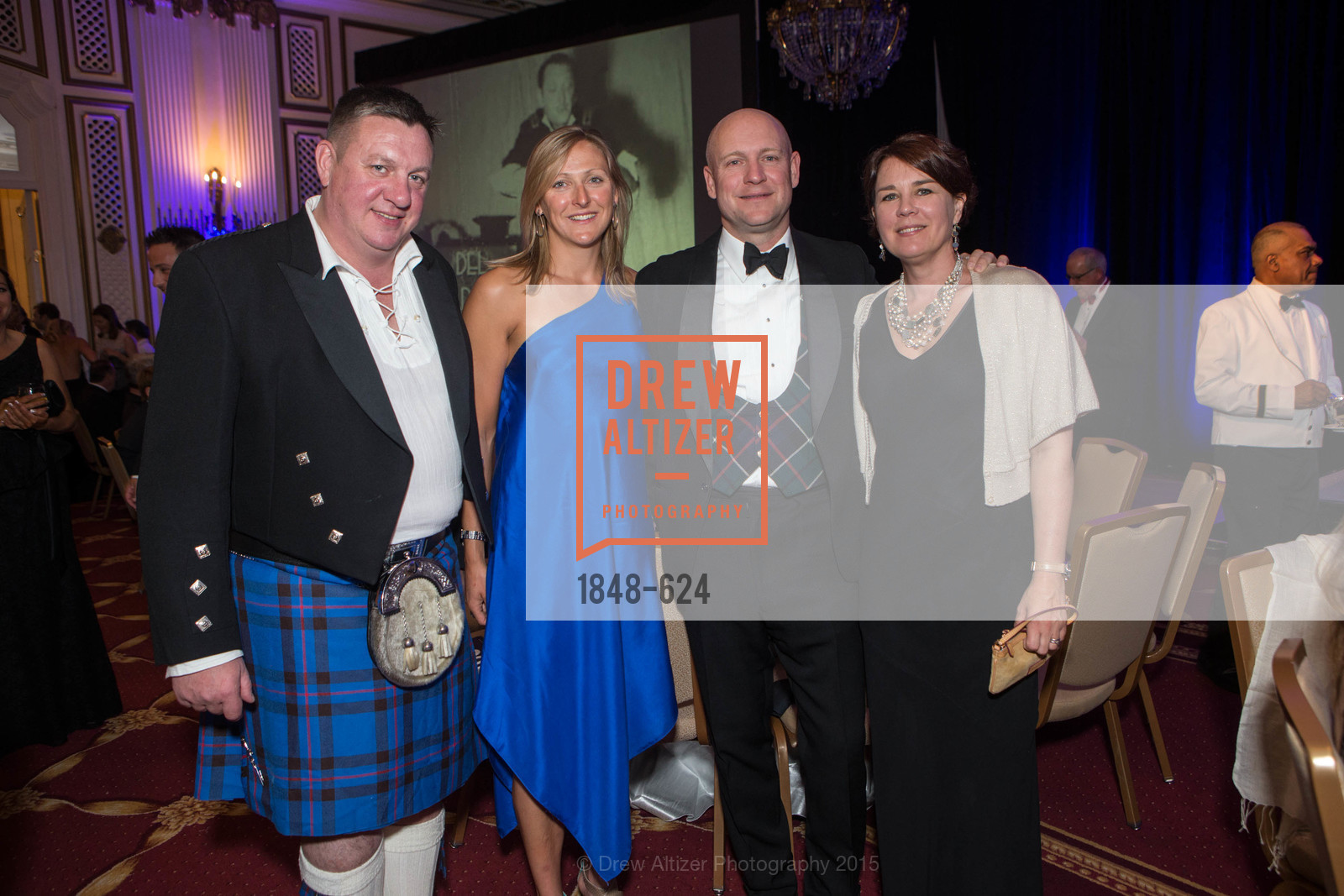 Simon Elliott, Laura Fiddall, John Flynn, Claire Flynn, 2015 Raphael House Gala