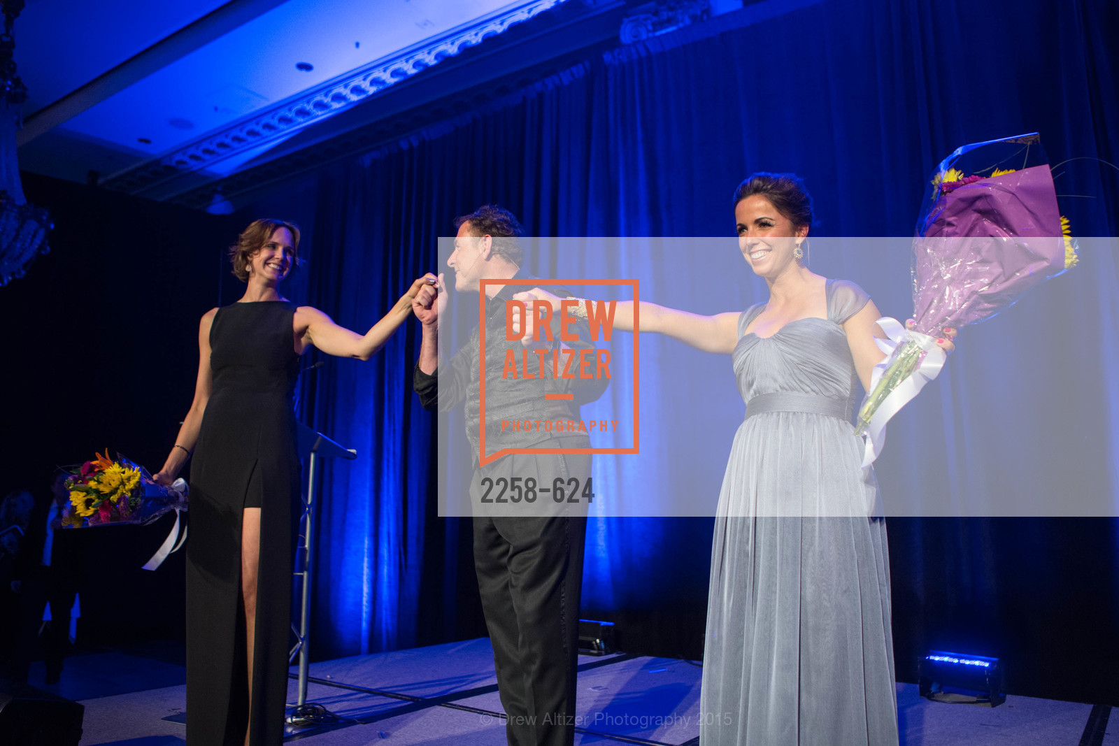 Jessica Moment, Patrick Martin, Lauren Eastman, 2015 Raphael House Gala