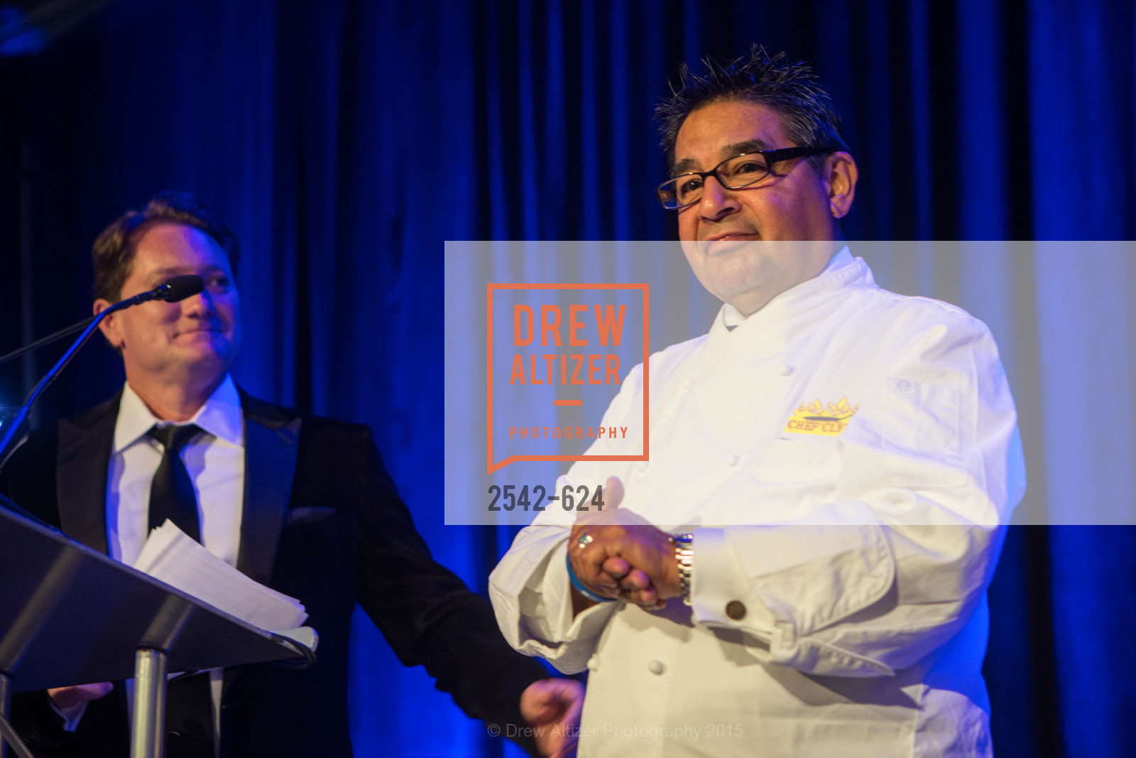Liam Mayclem, Chef Clyde Serda, 2015 Raphael House Gala