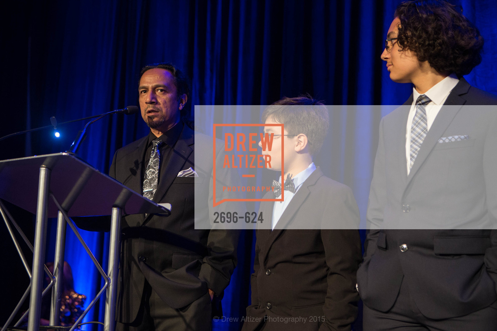 Hector Calderon, Isaac Calderon, Julian Calderon, 2015 Raphael House Gala "A Grand Special Night of Magic", The Palace Hotel. 2 New Montgomery Street, April 18th, 2015, Photo #2696-624 Hector Calderon, Isaac Calderon, Julian Calderon, Photo #2696-624
