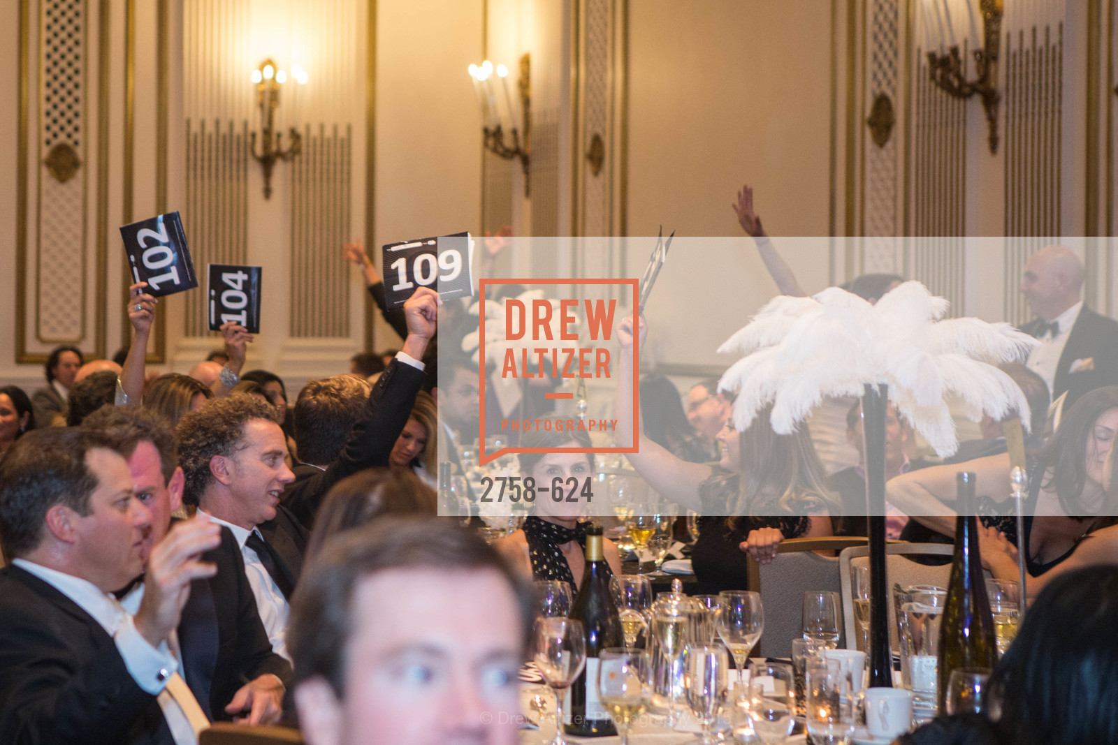 Atmosphere, 2015 Raphael House Gala "A Grand Special Night of Magic", The Palace Hotel. 2 New Montgomery Street, April 18th, 2015, Photo #2758-624 Atmosphere, Photo #2758-624